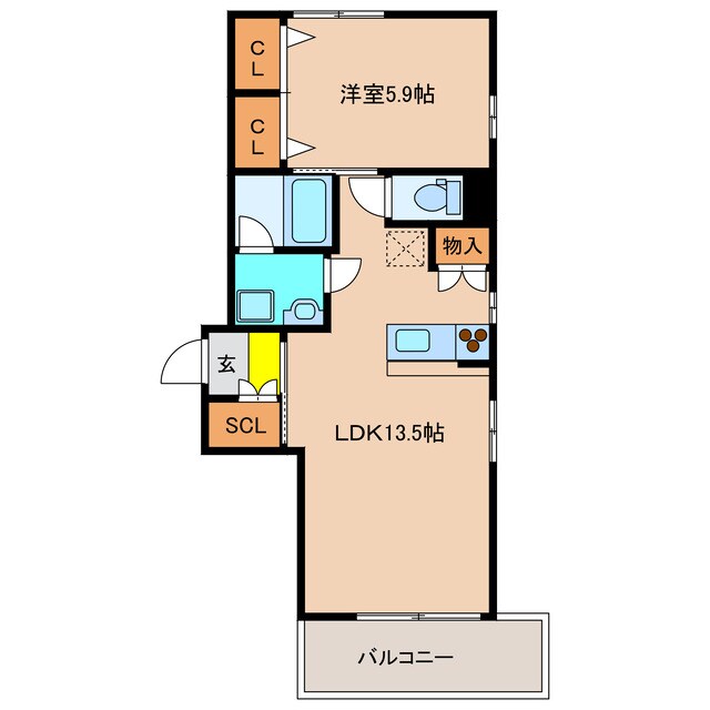 間取り図 Ａ＆Ｍ