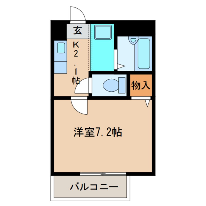 間取図 れんげハイツ