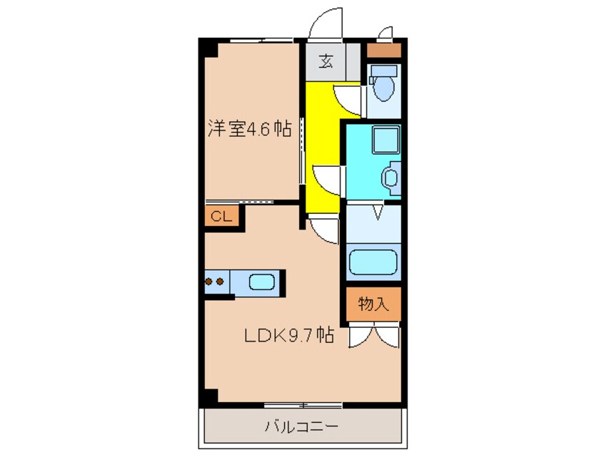 間取図 ＥＡＳＴ １３５．２２