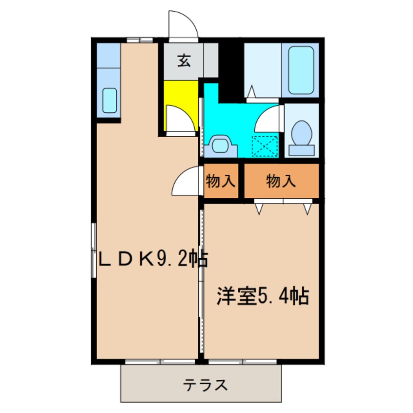 間取図 シャーメゾン藤原台Ａ棟