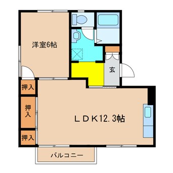 間取図 ラ・フォーレ21　Ｇ棟