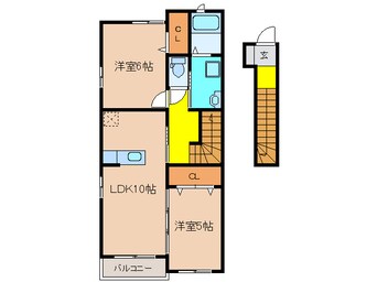 間取図 サンハイツ北六甲弐番館