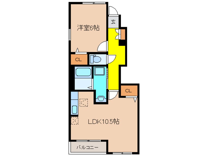 間取図 エレガント