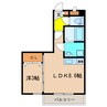 アネックスコート 1LDKの間取り