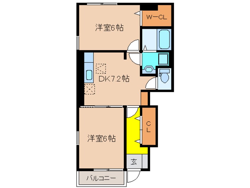 間取図 セプト・クルール