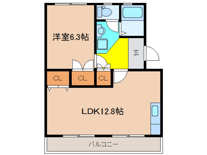 間取図 ロイヤルマンション２号棟