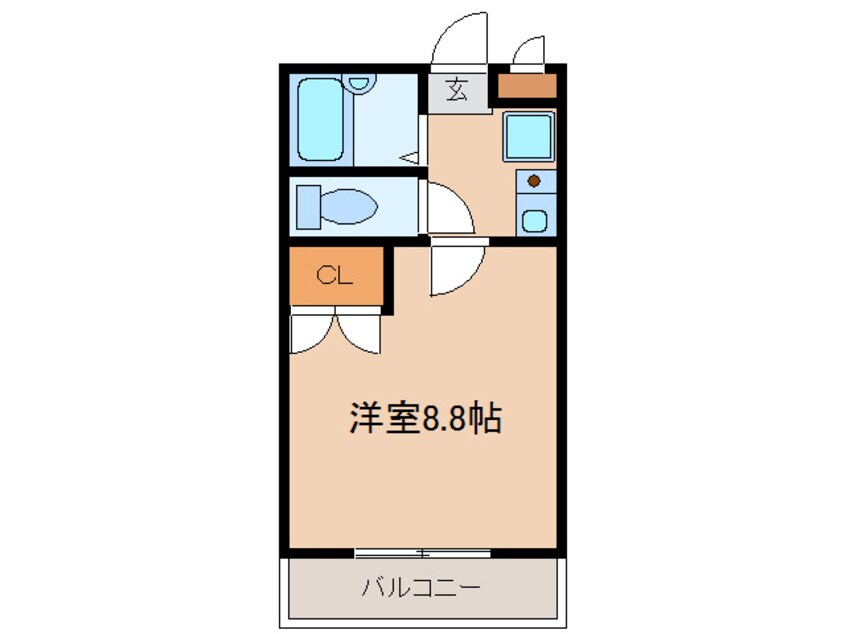 間取図 カーサフォレスタ