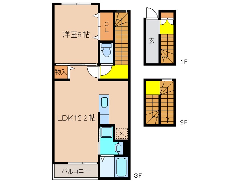 間取図 グランステラ