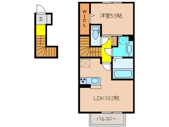 間取図 アソークコート