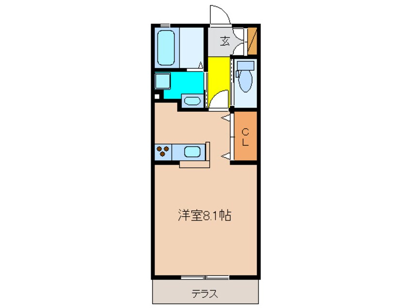 間取図 ｸﾞﾗﾝﾃﾞｨｰﾙ三田横山