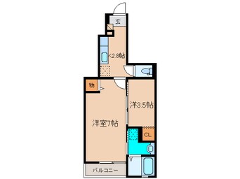 間取図 レジデンスひかり