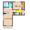 メゾン　エトワール 1LDKの間取り