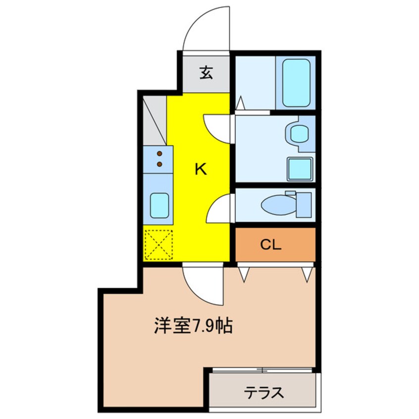 間取図 ヒルトップ屋敷町