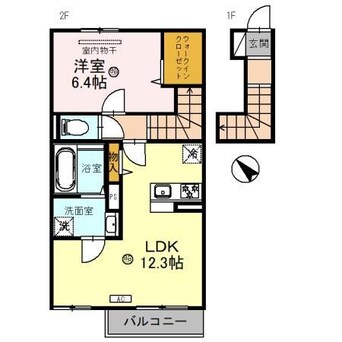 間取図 メルヴェーユ相生