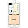 Grace Court（グレースコート） 1DKの間取り