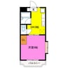 Grace Court（グレースコート） 1DKの間取り