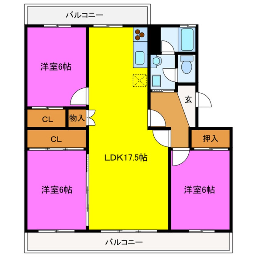 間取図 ＶＰマンションⅠ