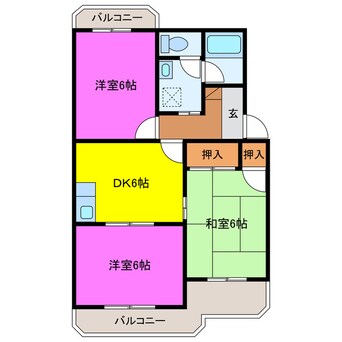 間取図 サンティール