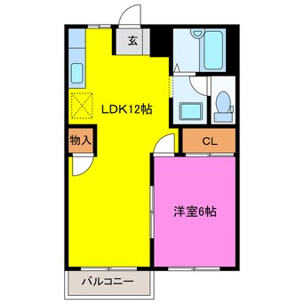 間取図 エルディム豊田