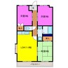ピュア旭ヶ丘 3LDKの間取り