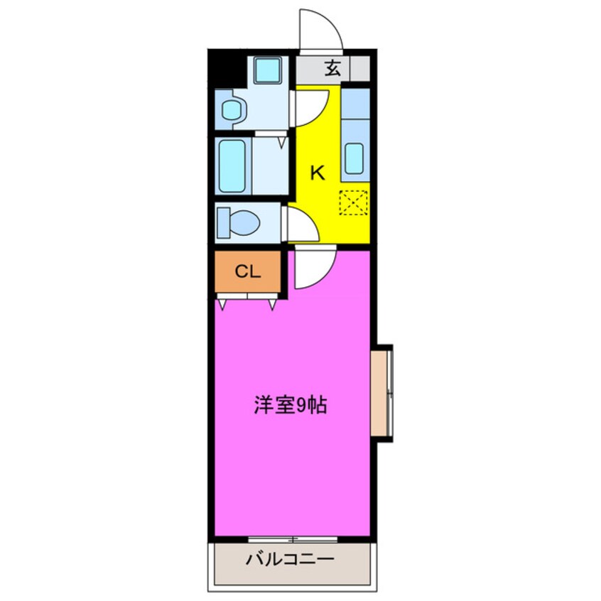 間取図 カウベルⅤ