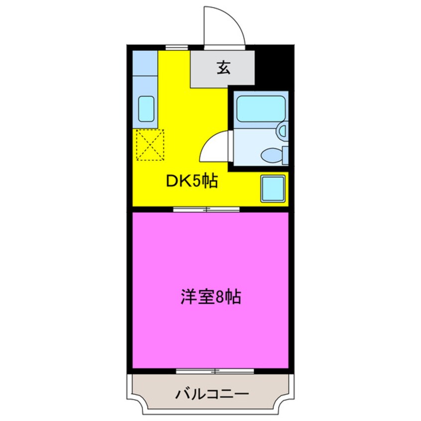 間取図 リバーハイツ今之浦