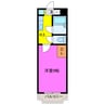 ＧＲＡＮ　ＳＨＡＲＩＯ 1Kの間取り