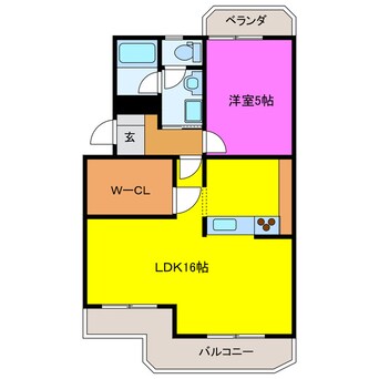 間取図 オークヒルズ天竜