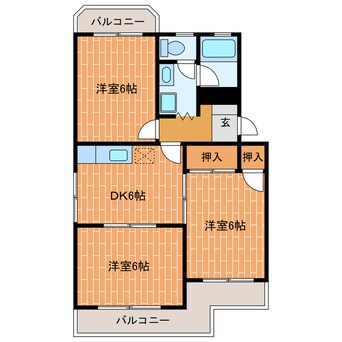 間取図 マンションオアシス