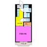 アプリ1 1DKの間取り