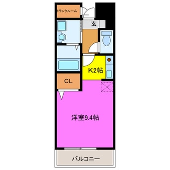 間取図 マンションマーレ