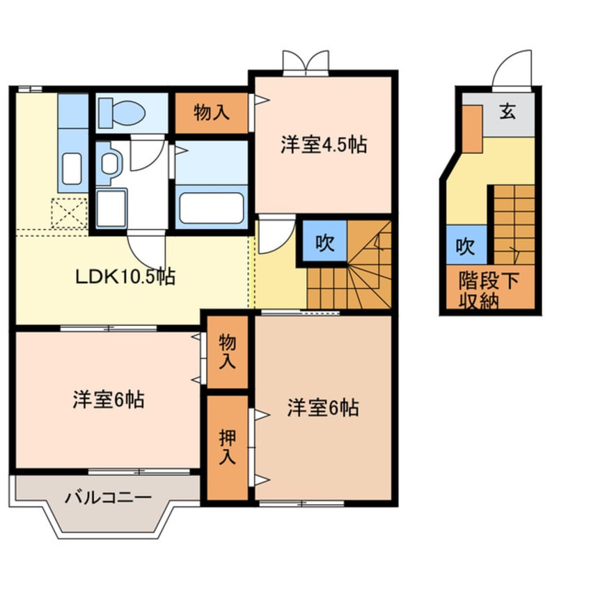 間取図 カモミール