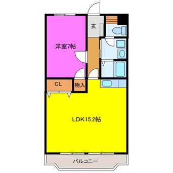 間取図 ハミング白木