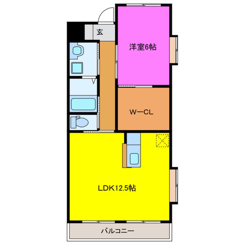 間取図 カームプレイス