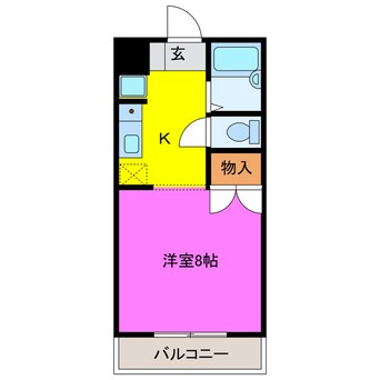 間取図 コスモス２４