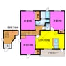 エコパッションⅡ 3LDKの間取り