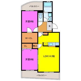 間取図 アンジェリーク