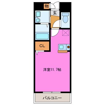 間取図 エレガンテフィールドⅡ