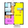 Ａｚａｌｅａ.０５ 1LDKの間取り