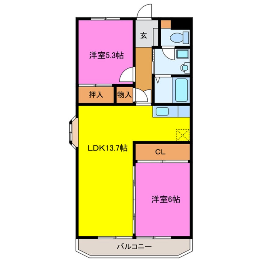 間取図 アムール