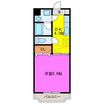 間取図 カトレア・シス