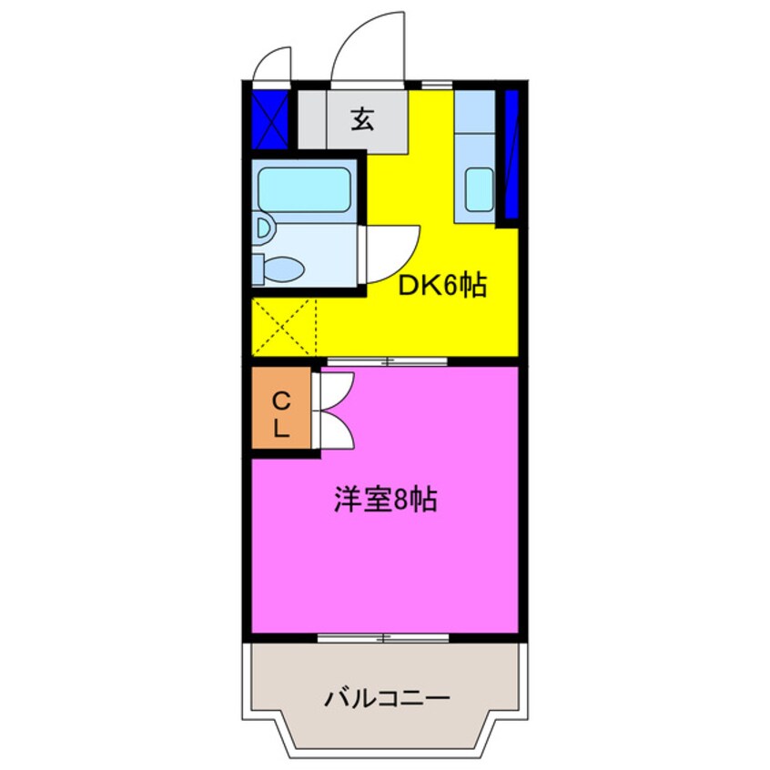 間取図 マンション富士見台