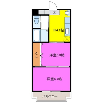 間取図 ブランロジュマン
