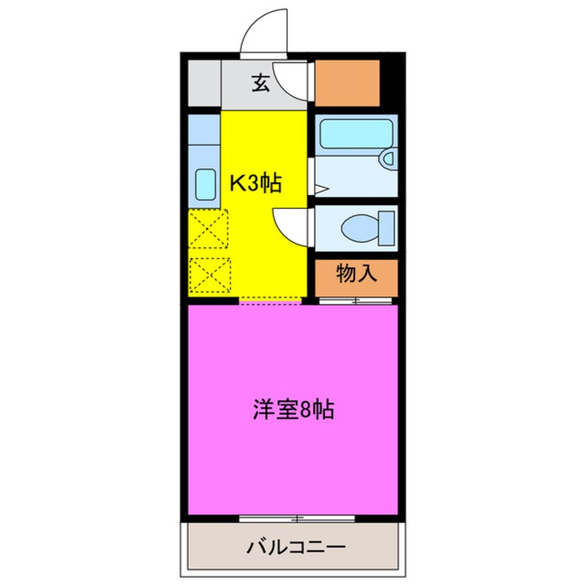 間取図 コスモス１８