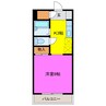 コスモス１８ 1Kの間取り