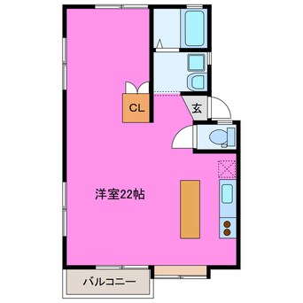 間取図 エスポワヒルズ