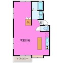 エスポワヒルズの間取図