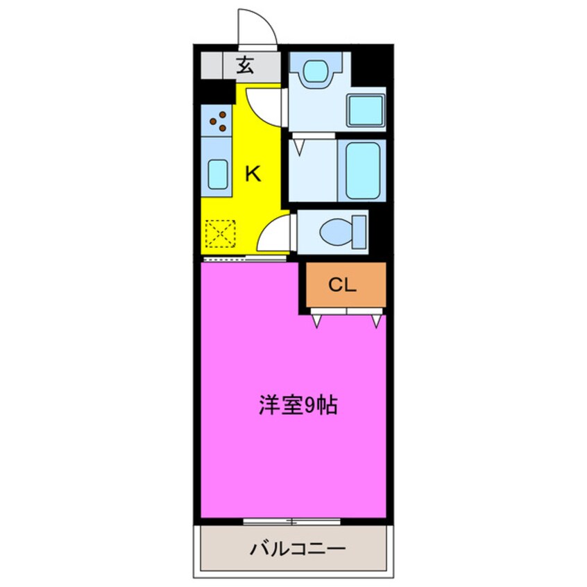 間取図 Ｗｉｎｄｙ堀ノ内