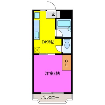 間取図 杉の杜ハイツ