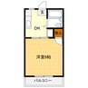 えいすうヒルズ 1DKの間取り